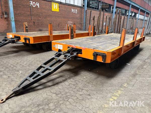 Fladvogn til intern transport Stapler Center Fritz GmbH TDW 33 AL-PA