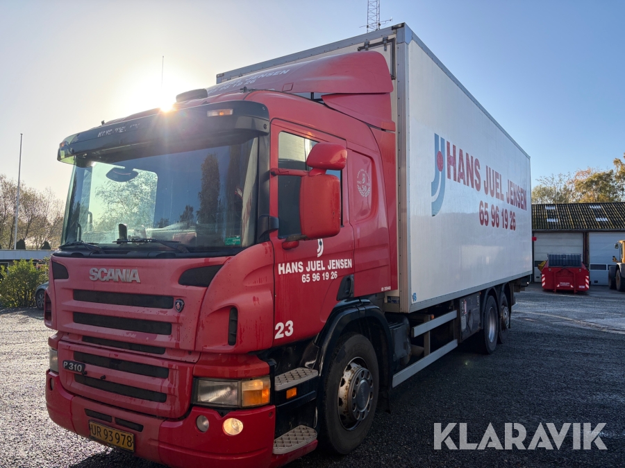 Lastbil Scania P310 med isoleret kasse F50T fra 2006