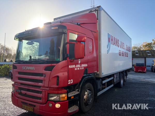 Lastbil Scania P310 med isoleret kasse F50T fra 2006