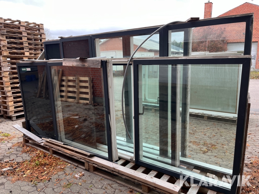 Vindues partier Velfac 2-lags, Sorø, Klaravik auktioner