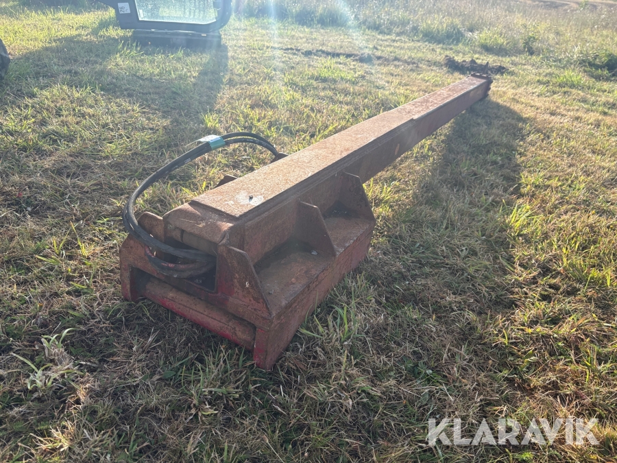 Forlængerarm med hydraulisk udskud - S60