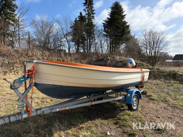 Jolle Askeladden med bådtrailer