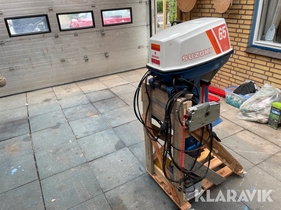 Påhængsmotor 65 HK Suzuki 2 takts
