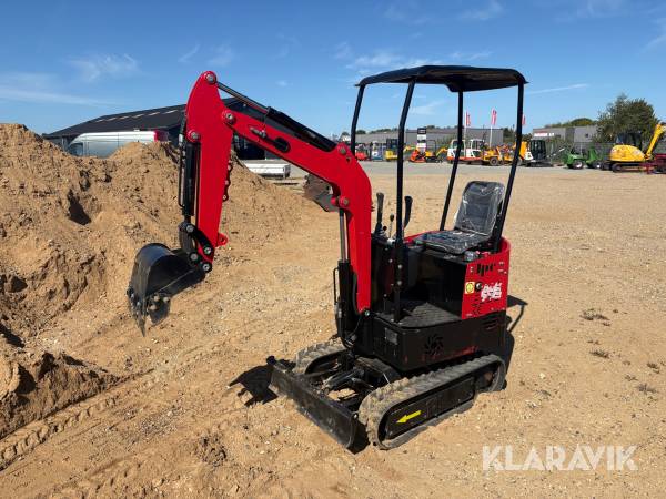 Minigraver JPC HT12 med skovl