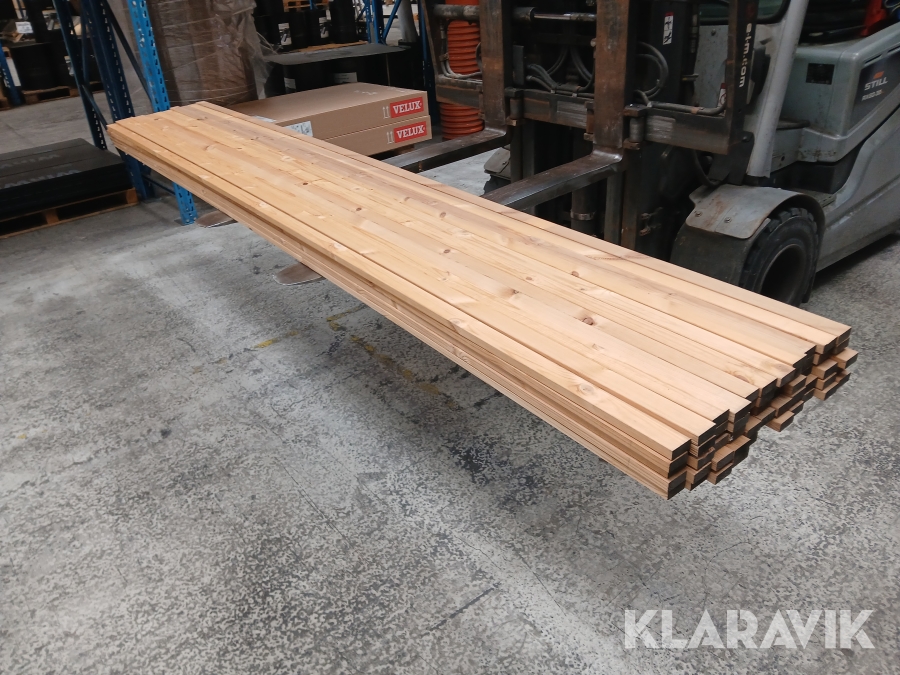 Thermowood liste 18x40mm m/faset kanter