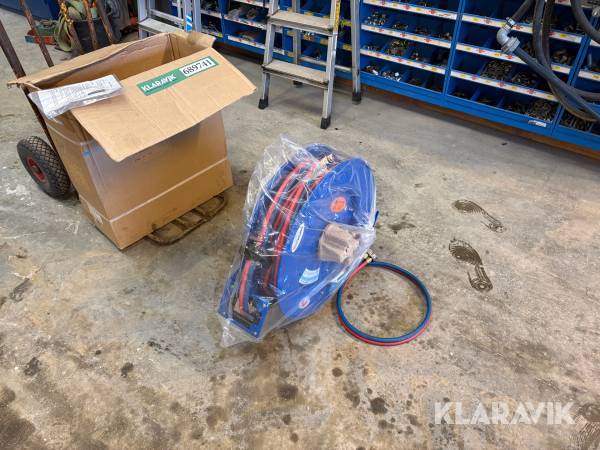 Slangeopruller ReelWorks til skærebrænder slanger