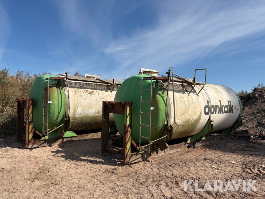 Tanke T+A 16.000 Liter 2 styk. 