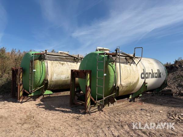 Tanke T+A 16.000 Liter 2 styk. 