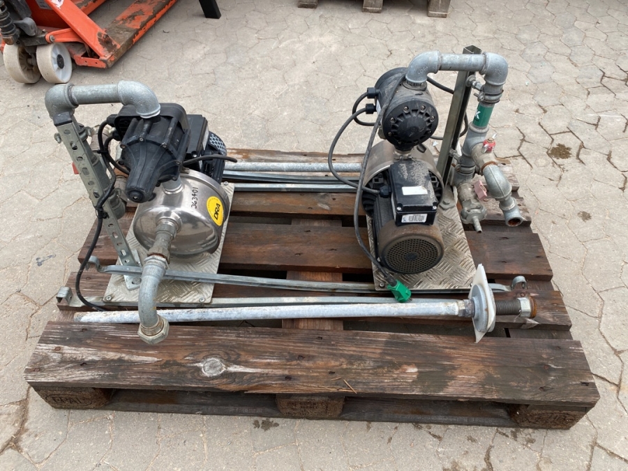 Pumper til feks palletank