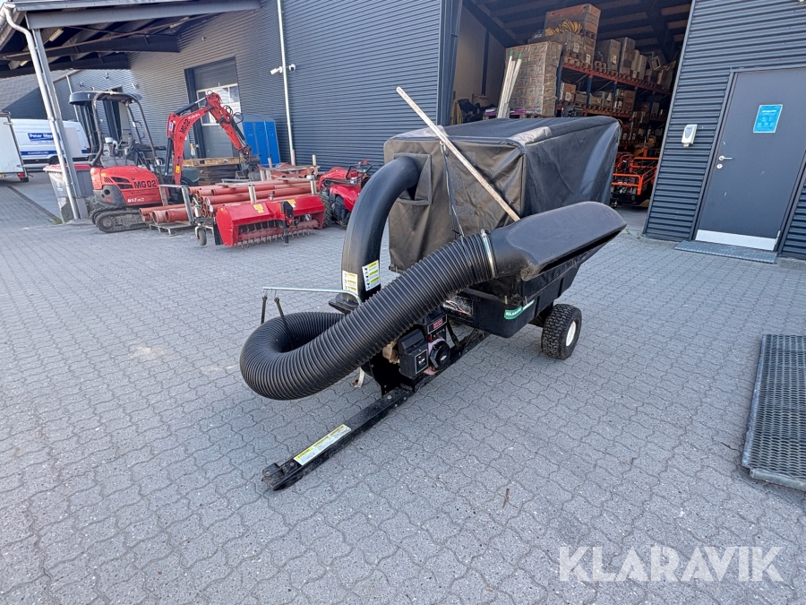 Løvsuger med vogn Brinly LVS-33 PolyVAC System