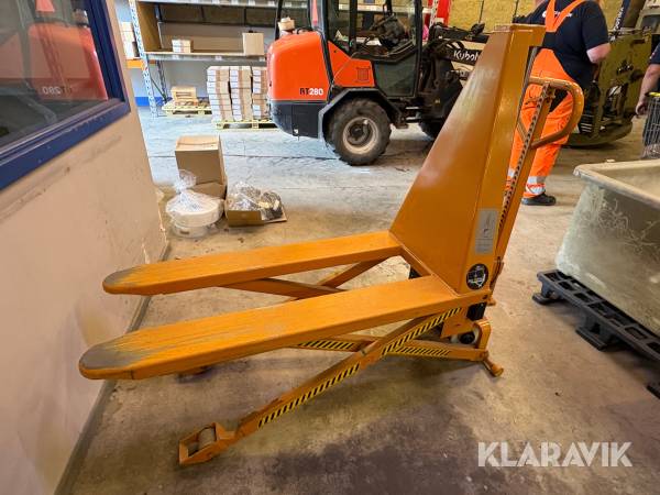 Palleløfter OJ Trucks HHPT med høj løftehøjde, el/manuel model