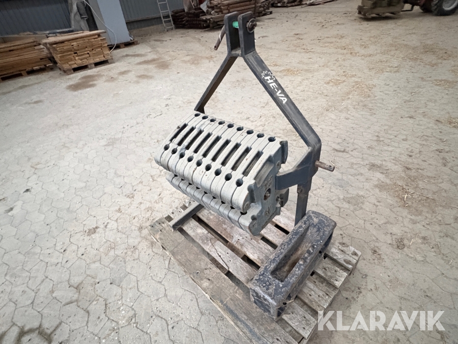 Frontvægte Heva 10x40 kilo