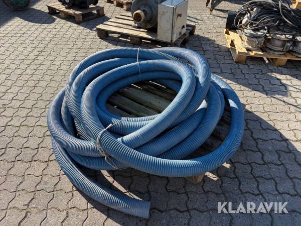 Armeret suge-/trykslange 15 meter