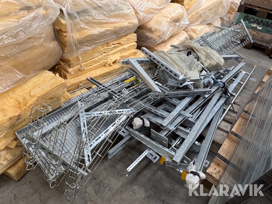 El- og kabelbakker - 1 palle