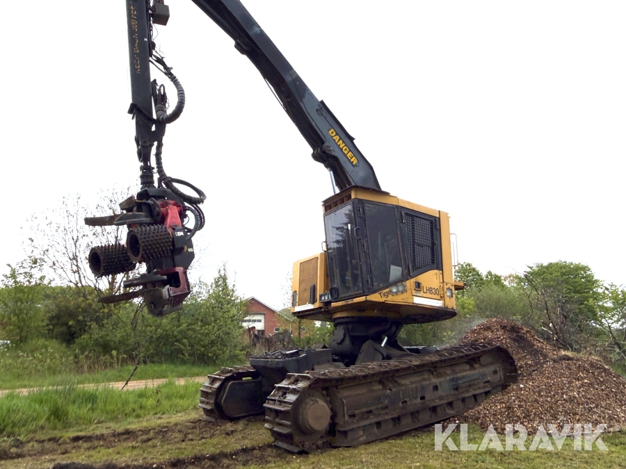 Skovningsmaskine Tigercat LH380 med Waratah H290 aggregat