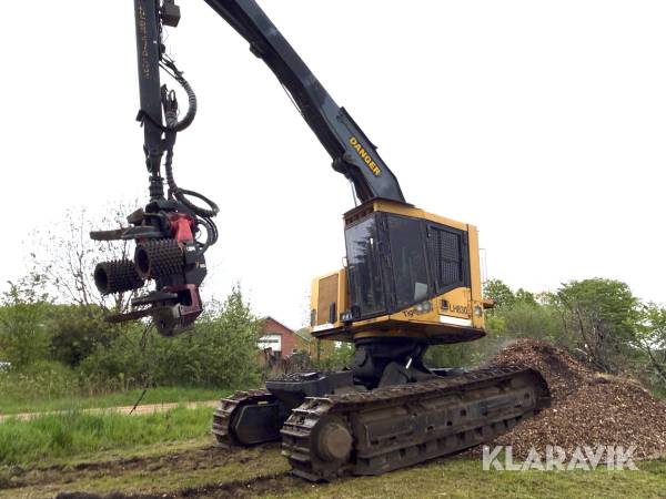 Skovningsmaskine Tigercat LH380 med Waratah H290 aggregat