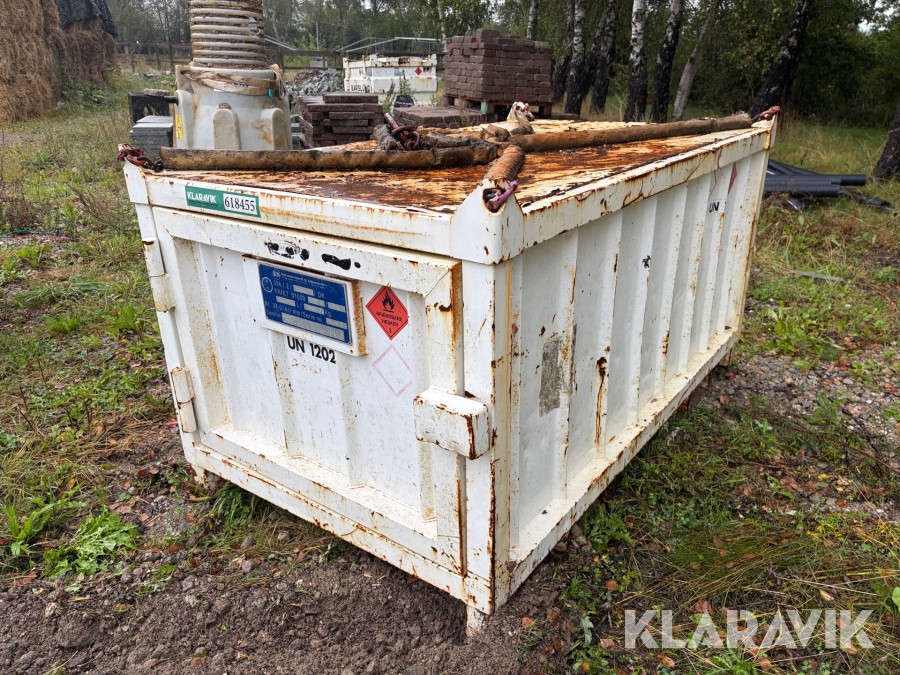 Specialcontainer KN – Beholderfabrik & Miljøteknik A/S til brændbare væsker