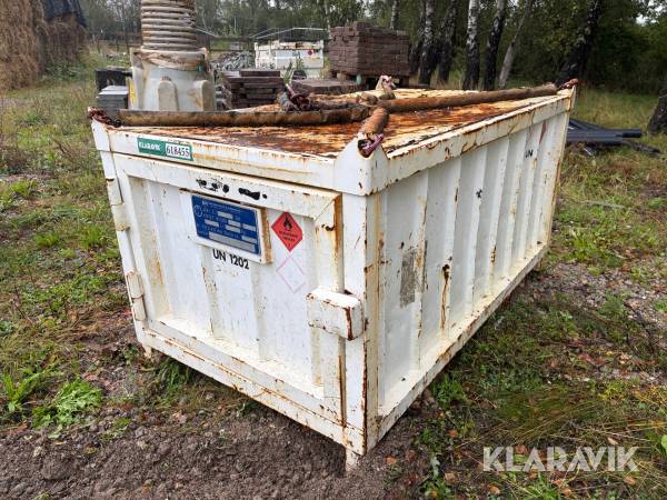 Specialcontainer KN – Beholderfabrik & Miljøteknik A/S til brændbare væsker