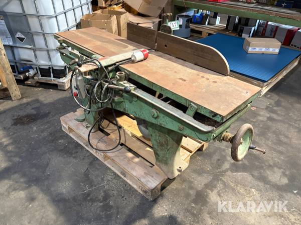 Afretterhøvl Jens Andersens Maskinfabrik