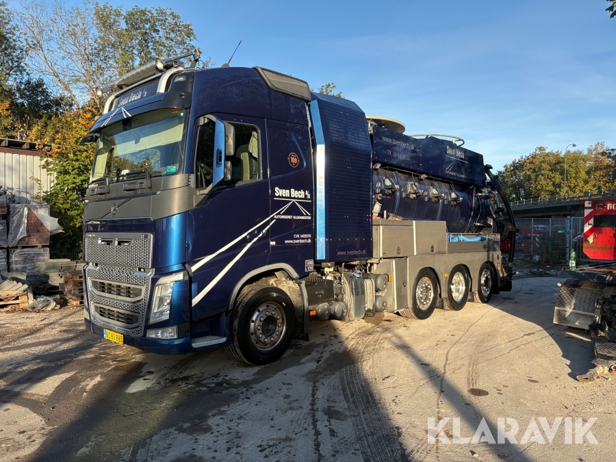 Slamsuger Volvo FH460 med FFG anlæg Elefant Multi 14.003