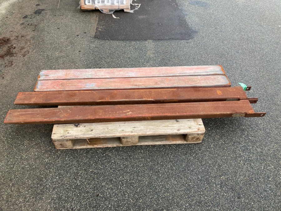 Pallegafler + forlænger