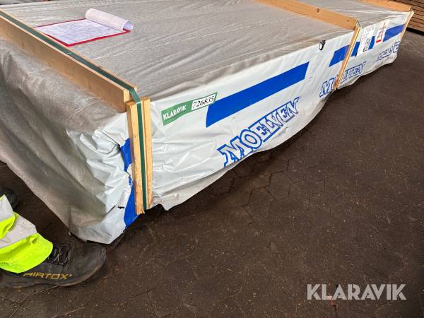 Loft brædder Moelven Ludet hvid voks - 288 brædder