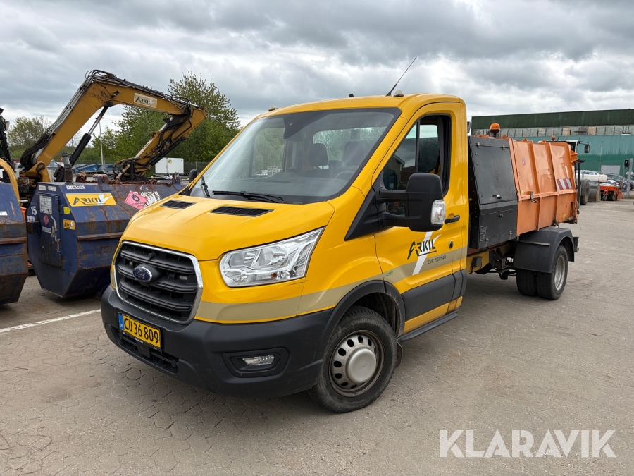 Komprimatorbil Ford Transit 2.0 TDCi RWD Chassis med komprimator