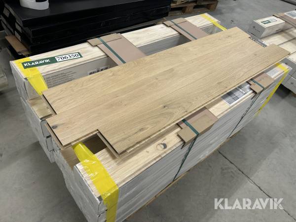 Parketgulv Haro Oak Invisible 34m2