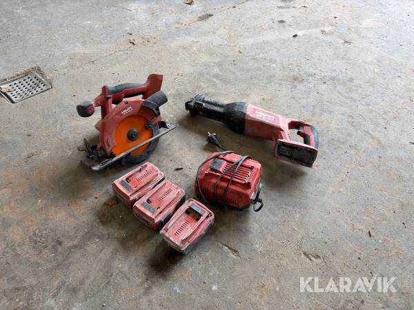 Rundsav og bajonetsav Hilti SCW 22-A og SR 6-A22