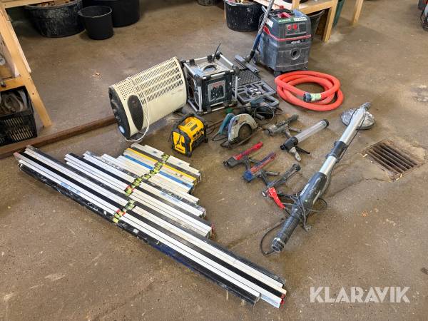 Blandet værktøj
