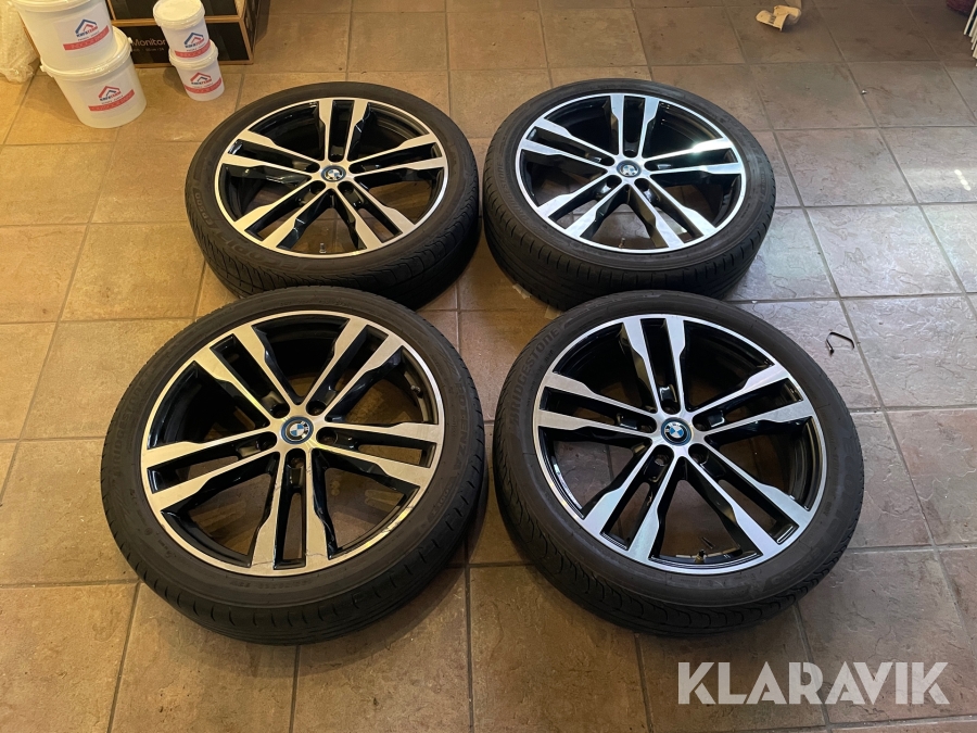 Sommerdæk med fælge Bridgestone