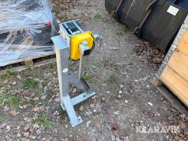 Manuelt spild Seilwinde 950A til både 1 styk