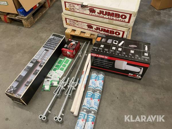 Blandet isenkram Jumbo Duka Nordlux Einhell