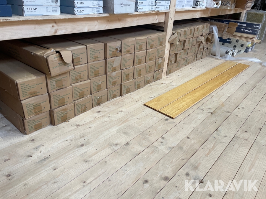 Bambus klikgulv Holse & Wibroe ca 130kvm