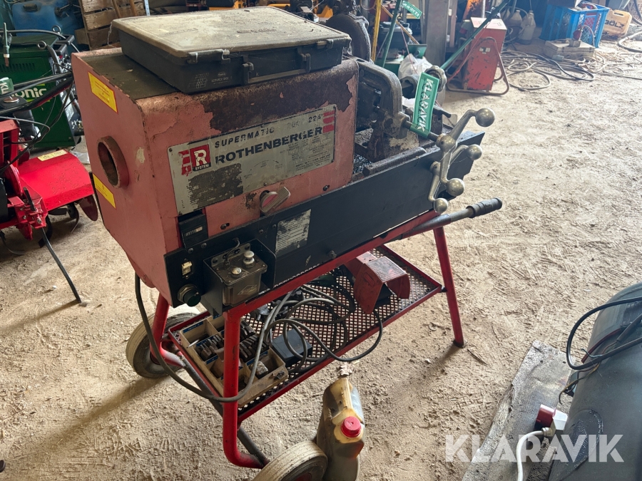 Elektrisk gevindskæremaskine Rothenberger Supermatic 2000-22A