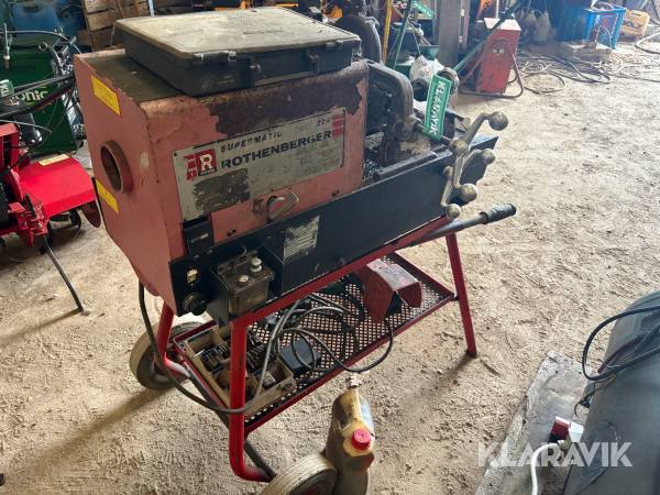 Elektrisk gevindskæremaskine Rothenberger Supermatic 2000-22A