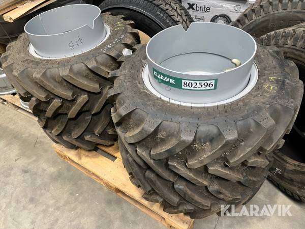 Tvillinghjul Ferrari Komplethjul 4 styk