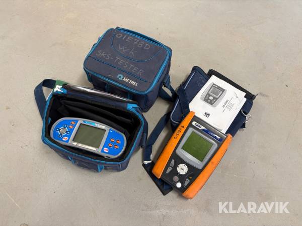 Installationstester Metrel EurotestAT -  2 styk