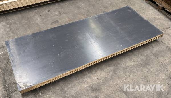 Sortlaminerede spånplader 5 styk