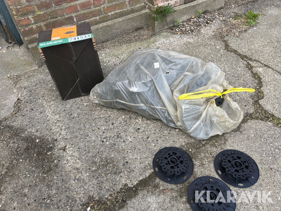 Terrassefødder Eurotec Pro S 240styk 30-53mm