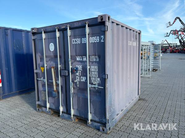 8” container