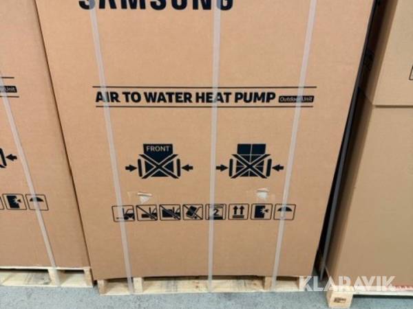 Varmepumpe Samsung AE260RNWMGG/EU - AE160RXYDGG/EU 16 kW Monoblok med all-in-one indedel tank på 260L