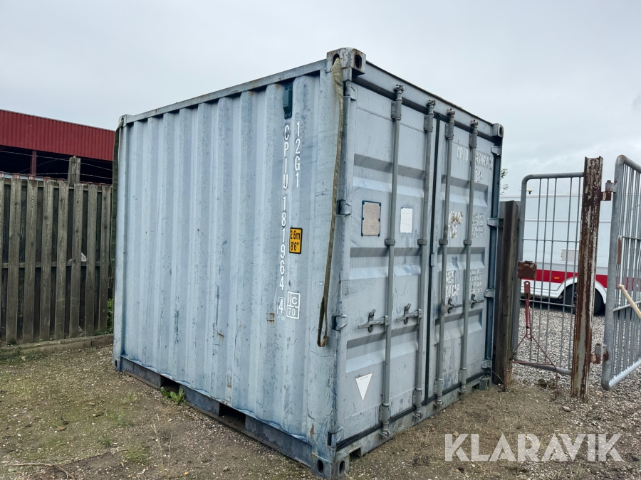Container GB/C 15586 LR/2006 MS-101 Værksted