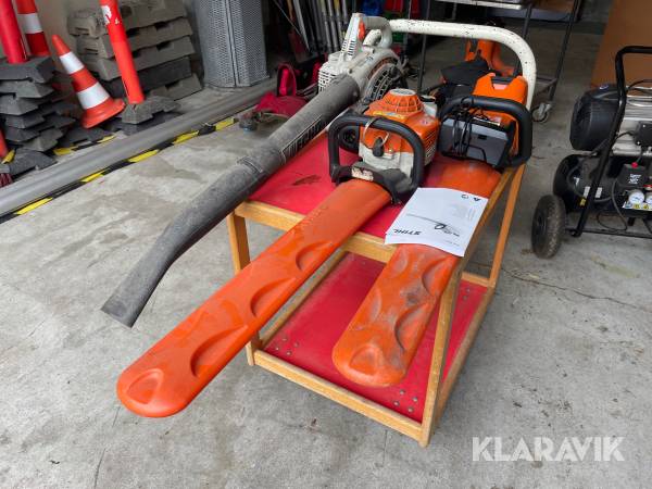 Hækkeklipper - løvsuger Stihl - Echo 3 styk