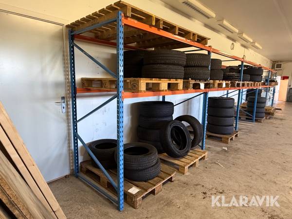 Pallereol 5 fag - 30 styk europaller medfølger