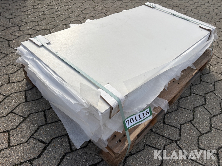 Eternitplader - 119,5x59,5 cm - 28 styks - perle