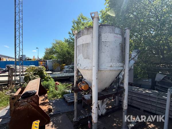 blandesilo med snegl og elmotor Berger CF1711