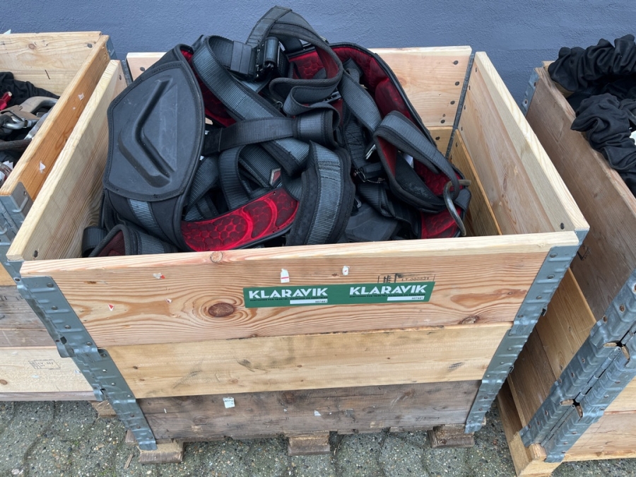 Faldsikringsseler og stropper
