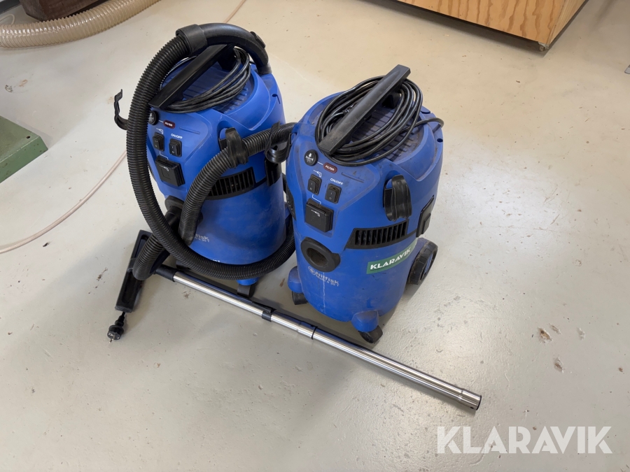 Våd/tørsuger Nilfisk Multi II 30 T 2 styk.