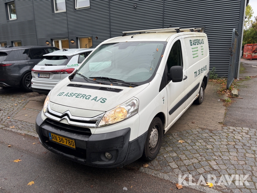 Kassevogn Citroën Jumpy 2,0 diesel